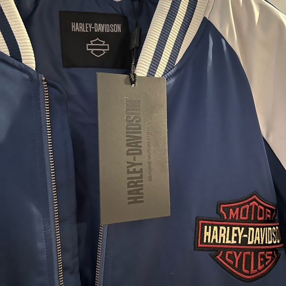 Harley Davidson Varsity Jacket 3XL  NWT!! - Picture 6 of 8